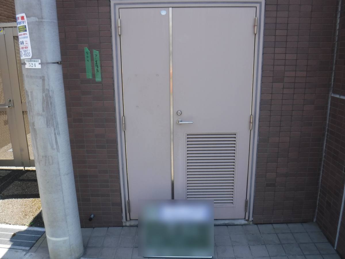鉄部塗装工事 施工前