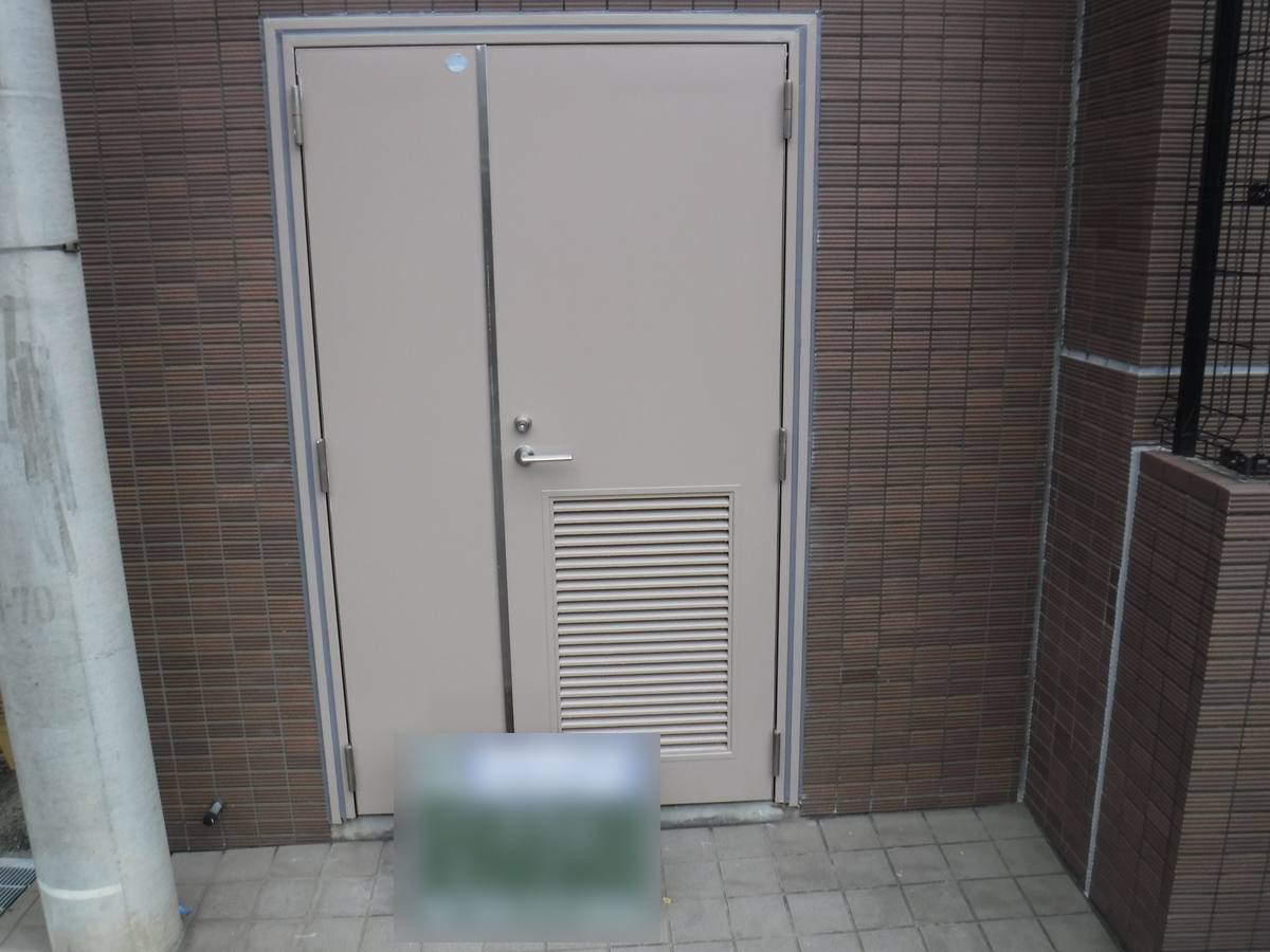 鉄部塗装工事 施工完了