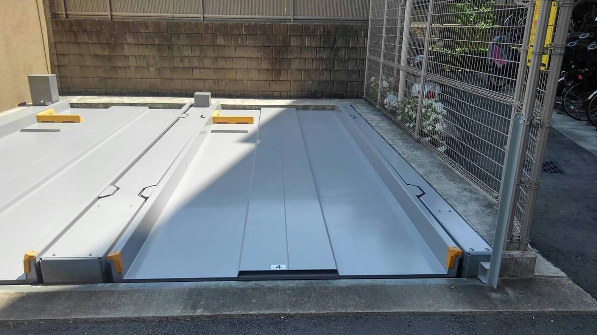 機械式駐車場塗装工事 施工完了