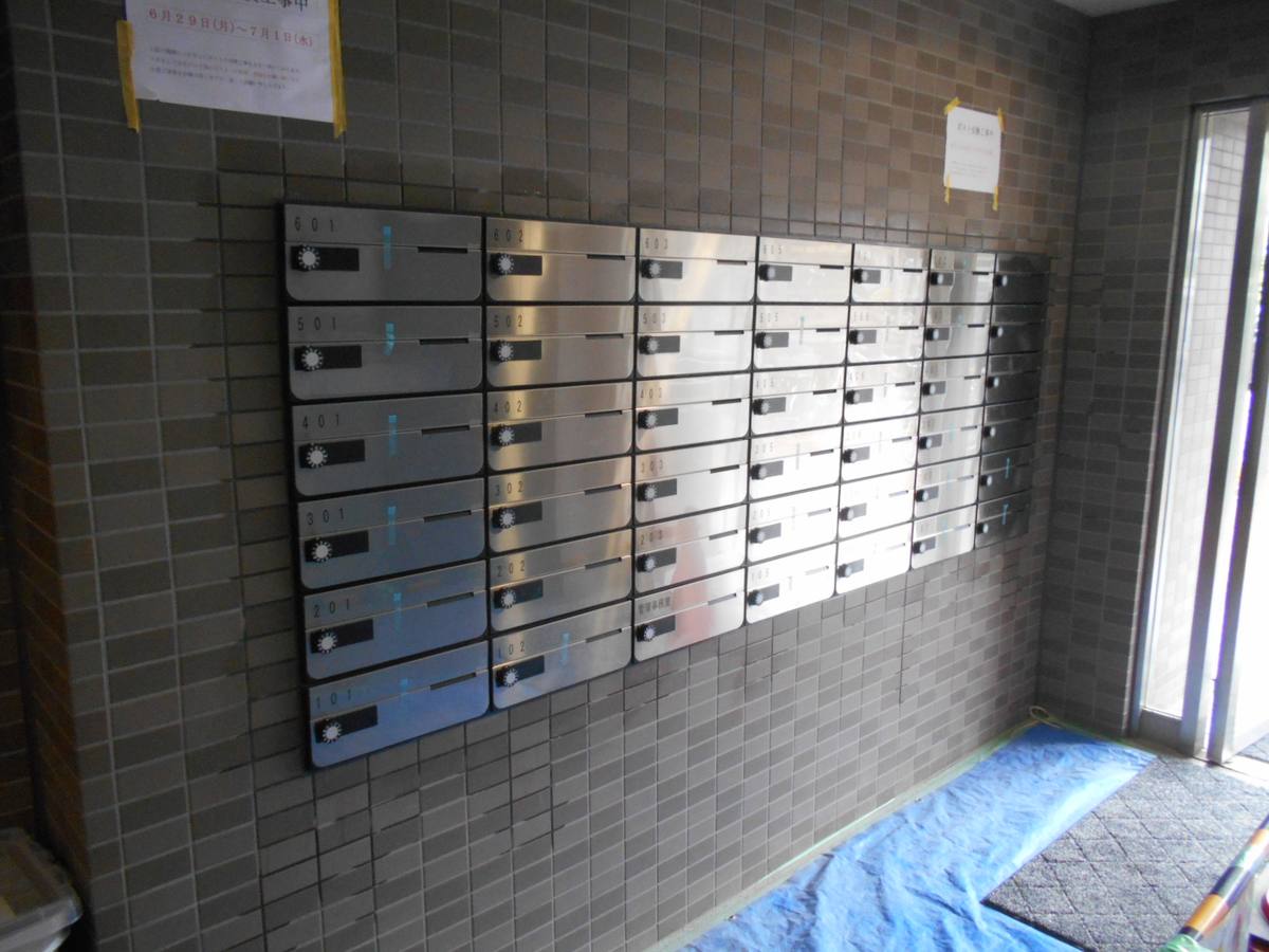ポスト更新工事 施工完了