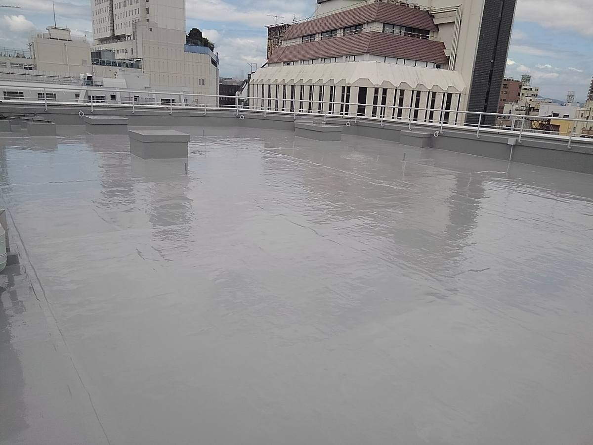 屋上防水 施工完了